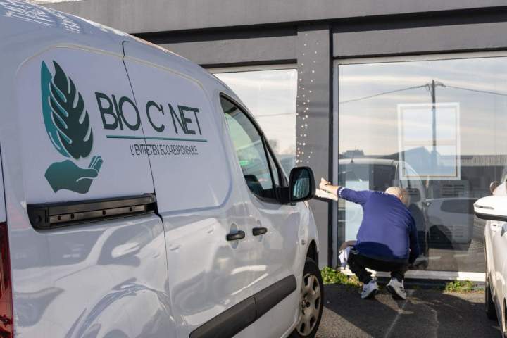 Nettoyage des vitreries - Pour un résultat éclatant et sans effort.